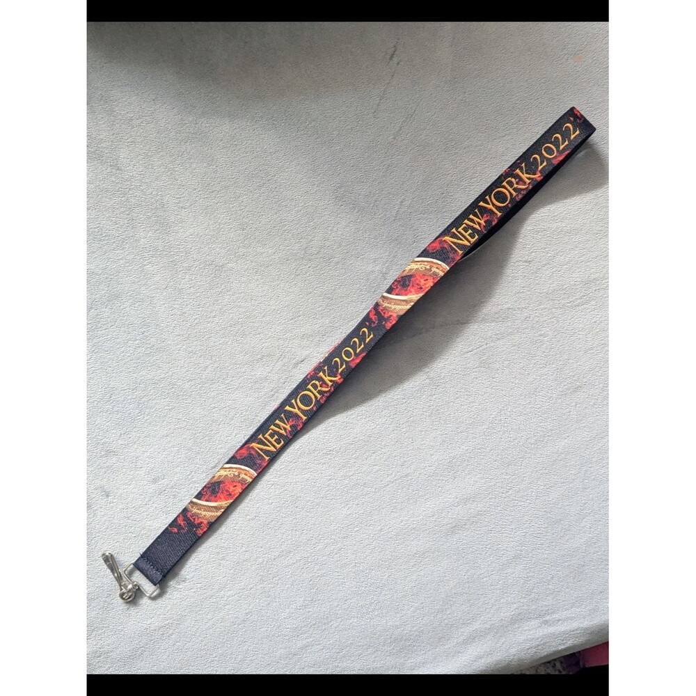 New York Comic Con 2022 NYCC Amazon Prime Rings of Power Stretch Lanyard